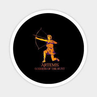 Goddess of the hunt - Artemis Magnet